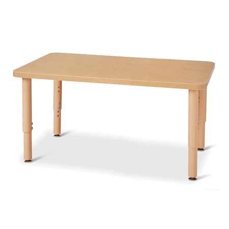 Jonti-Craft Purpose+ Rectangle Table, 24 in. x 36 in. 6255JCP251